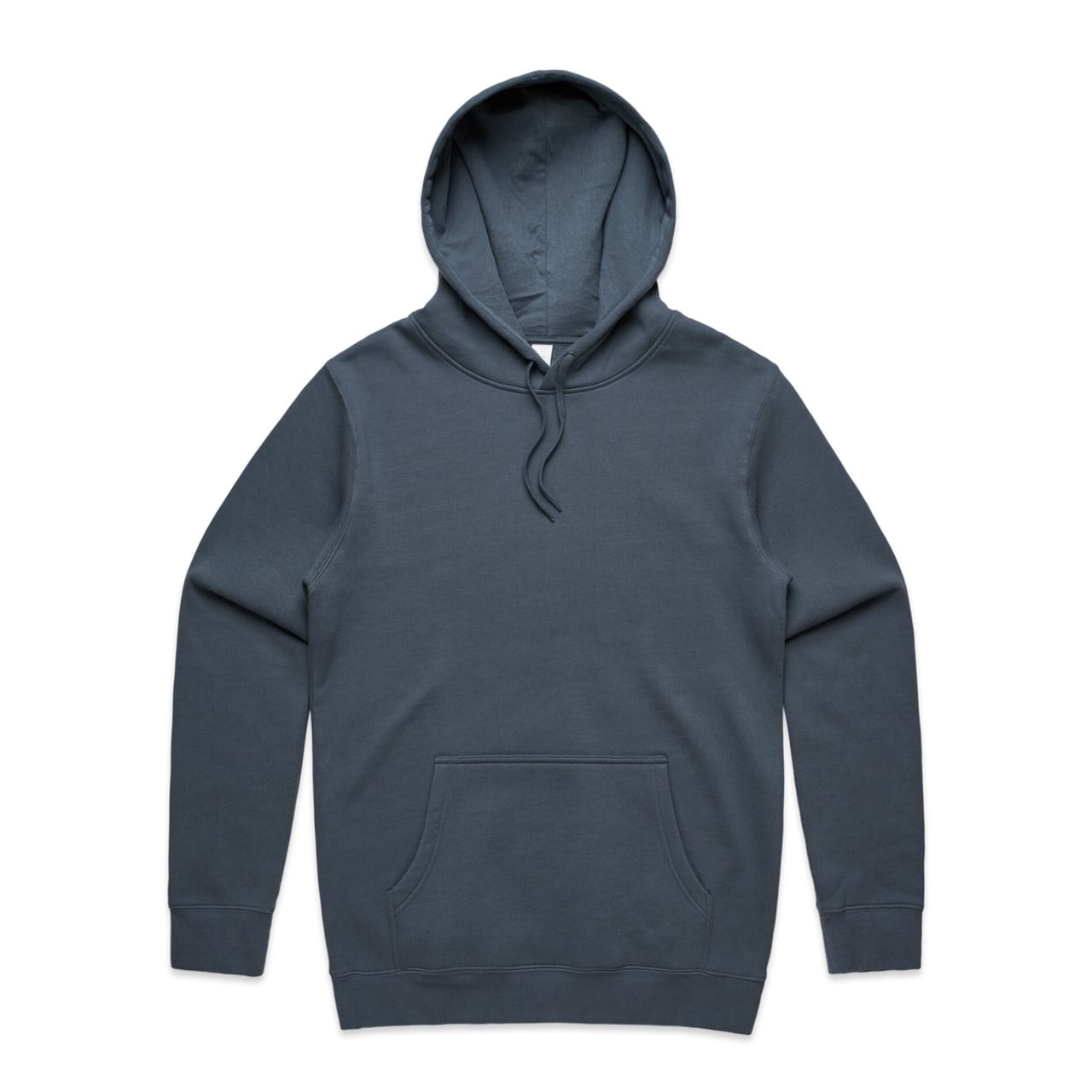 Mens Stencil Hood Petrol Blue