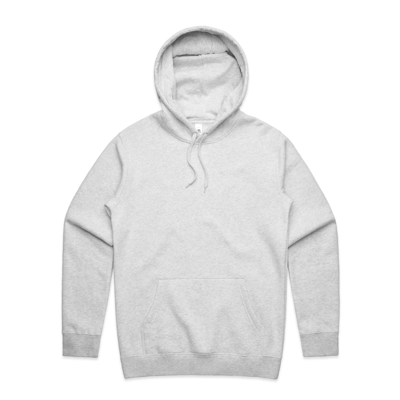 Mens Stencil Hood White Marle