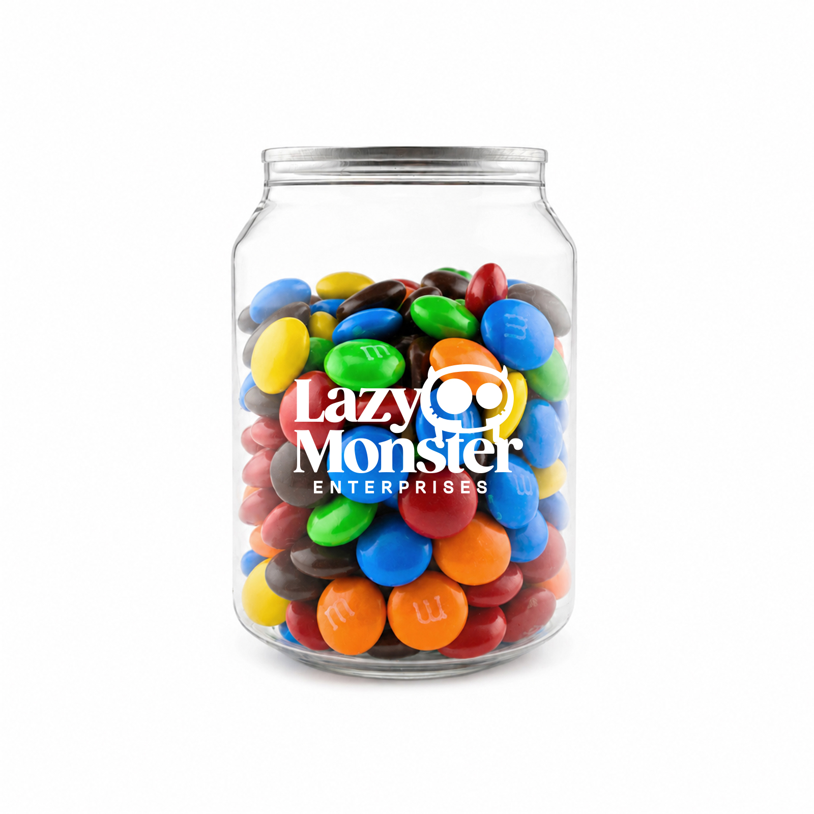 M&M’s in Clear Can 180g 1pos1colourscreenprint