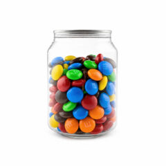 M&M's in Clear Can 180g