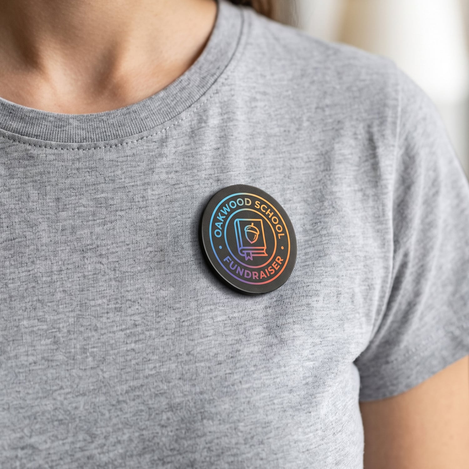 Multi-Functional Magnetic Badge Multi-Functional Magnetic Badge