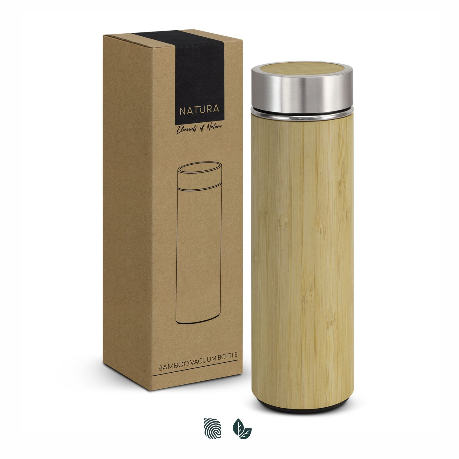 NATURA Bamboo Vacuum Bottle NATURA Bamboo Vacuum Bottle