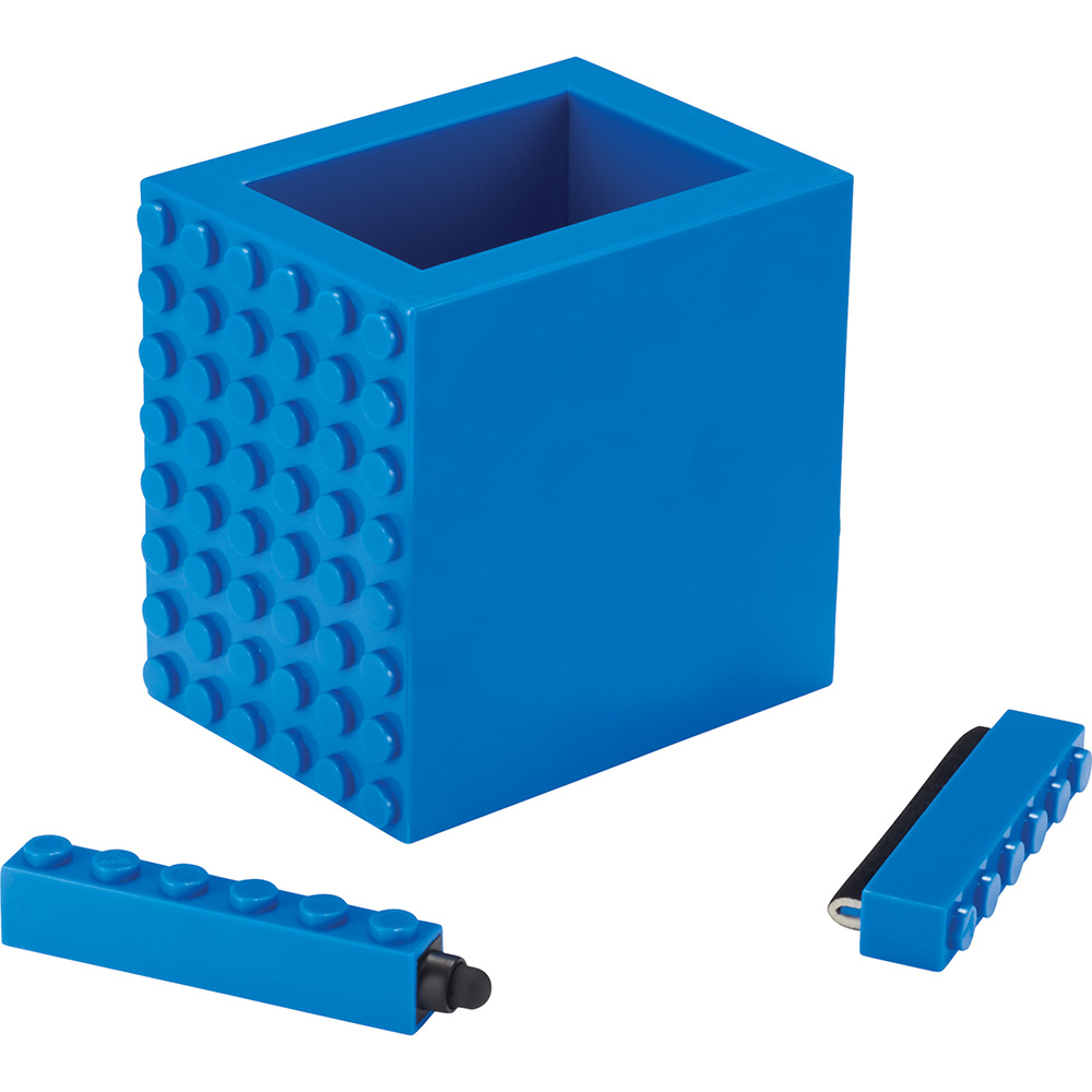 Office Block 3-In-1 Pen Pot Bl Office Block 3-In-1 Pen Pot Bl
