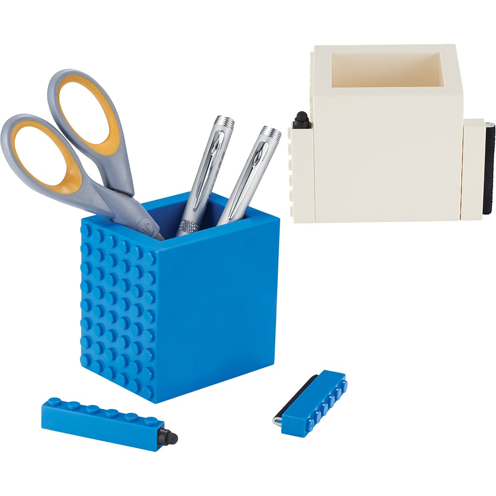 Office Block 3-In-1 Pen Pot Bl Grp Office Block 3-In-1 Pen Pot Bl Grp