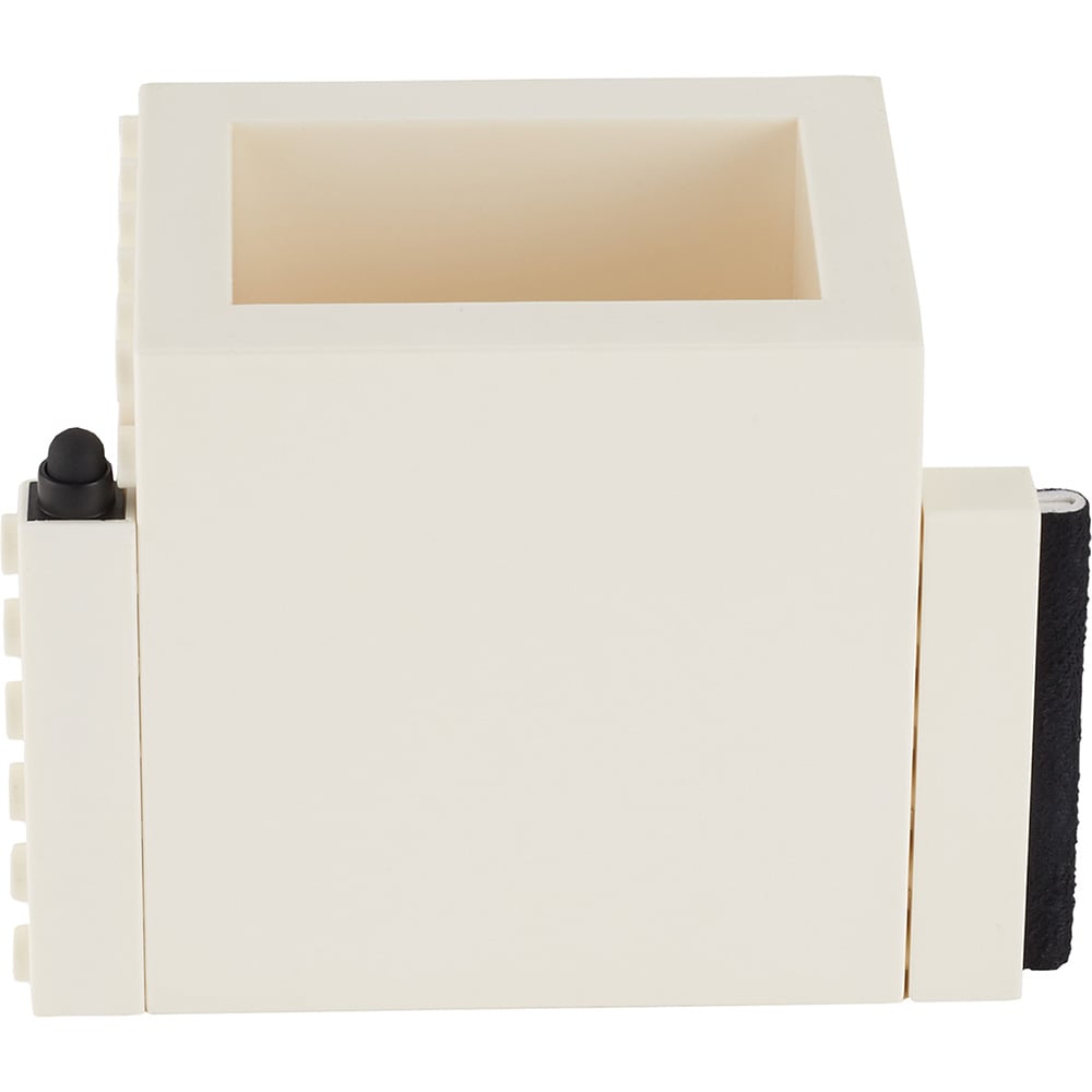 Office Block 3-In-1 Pen Pot Wh Office Block 3-In-1 Pen Pot Wh