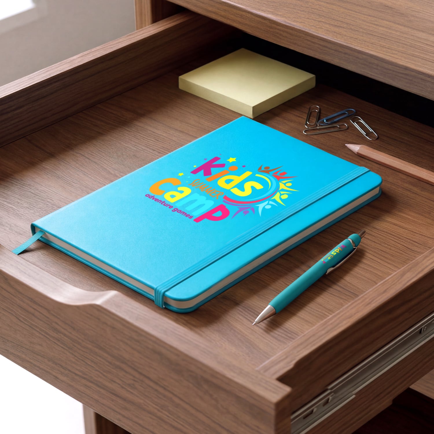 Omega Notebook and Pen Gift Set