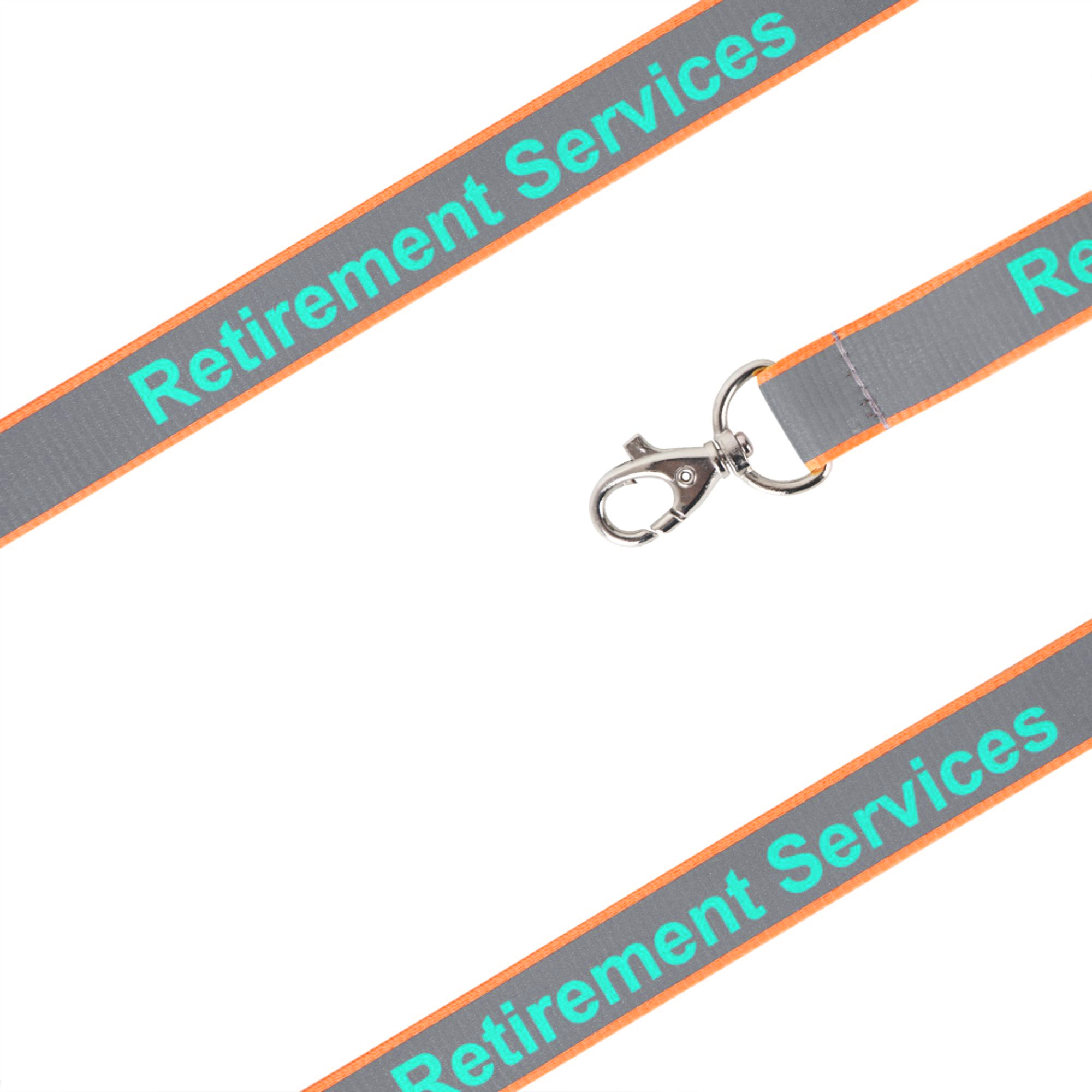 orange Safety Lanyard