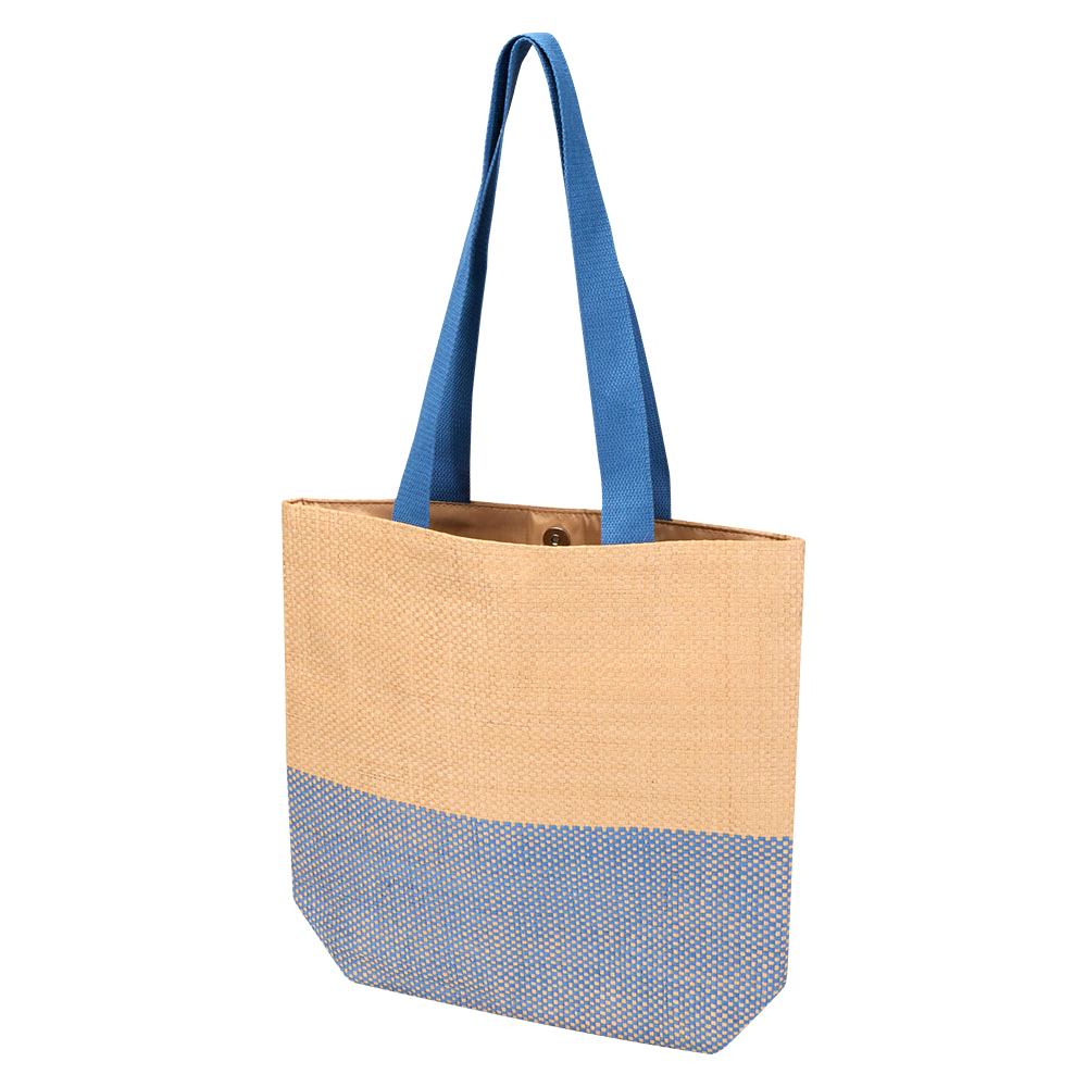 Paper Straw Tote Bag – 10L Bl Paper Straw Tote Bag – 10L Bl