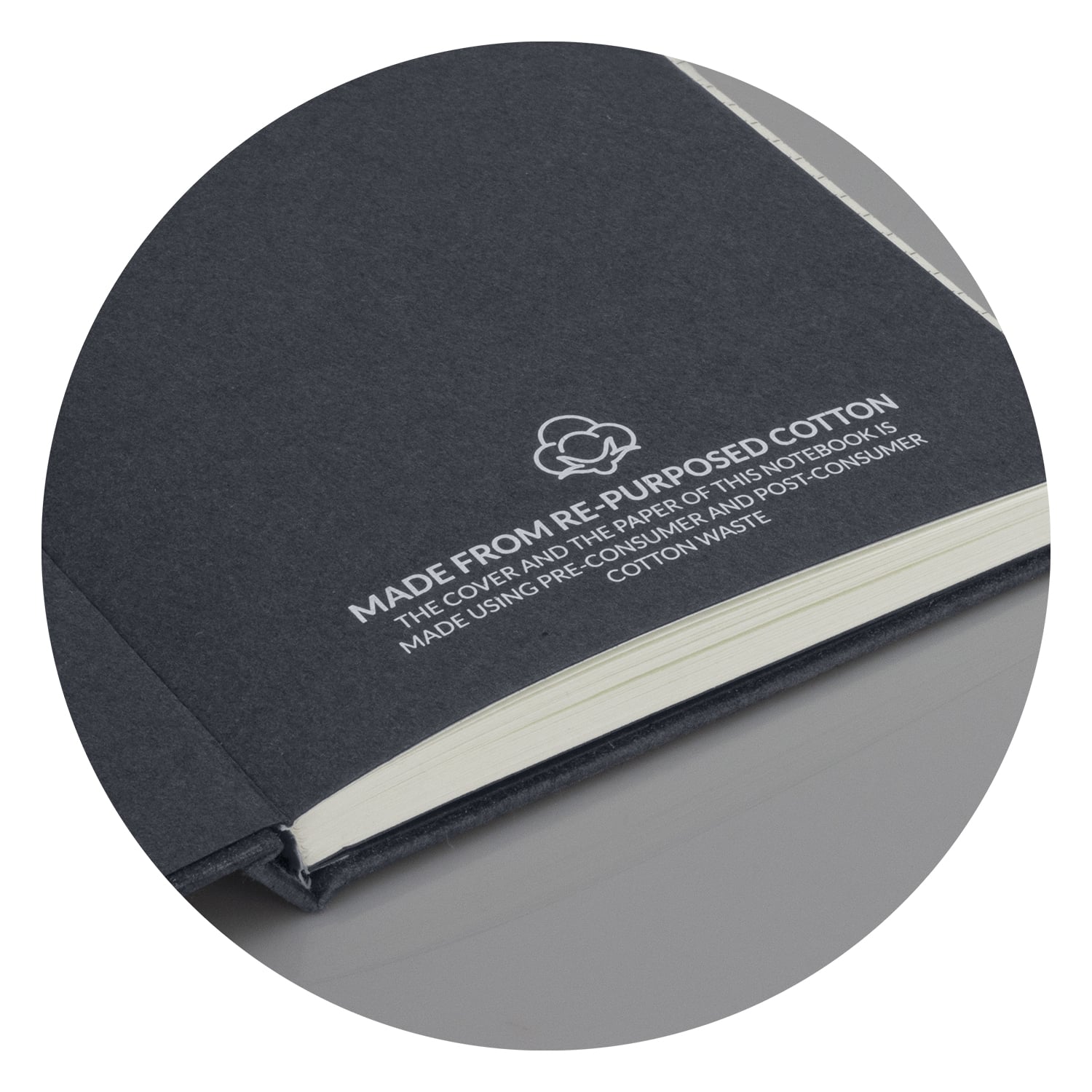 Re-Cotton Hard Cover Notebook