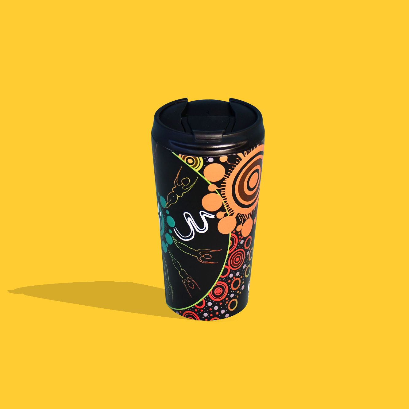 3D Textured Travel Cup