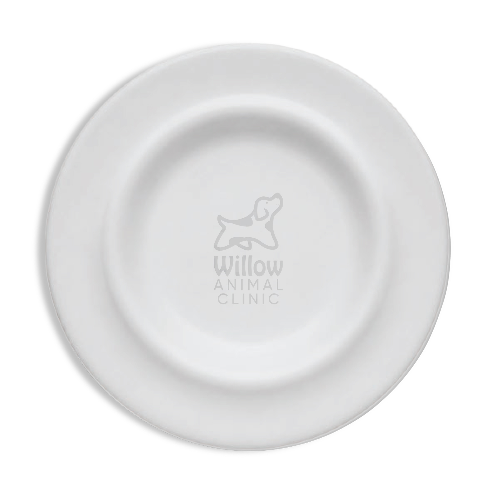 Sip n Fly Pet Bowl 1poslaserengraveinsidewhitebowlonly