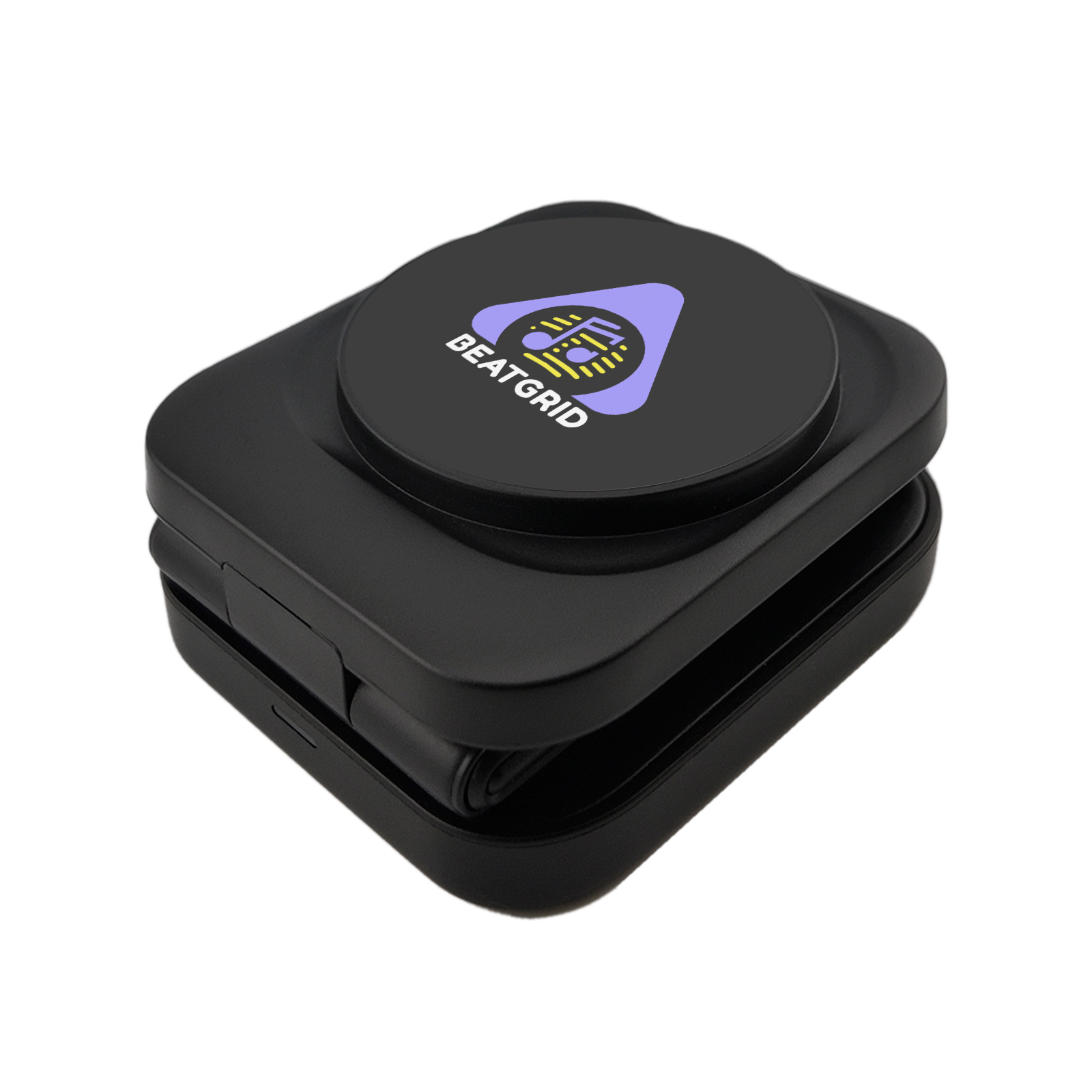 Spartan 3-in-1 Wireless Charger Digitalprintonblack