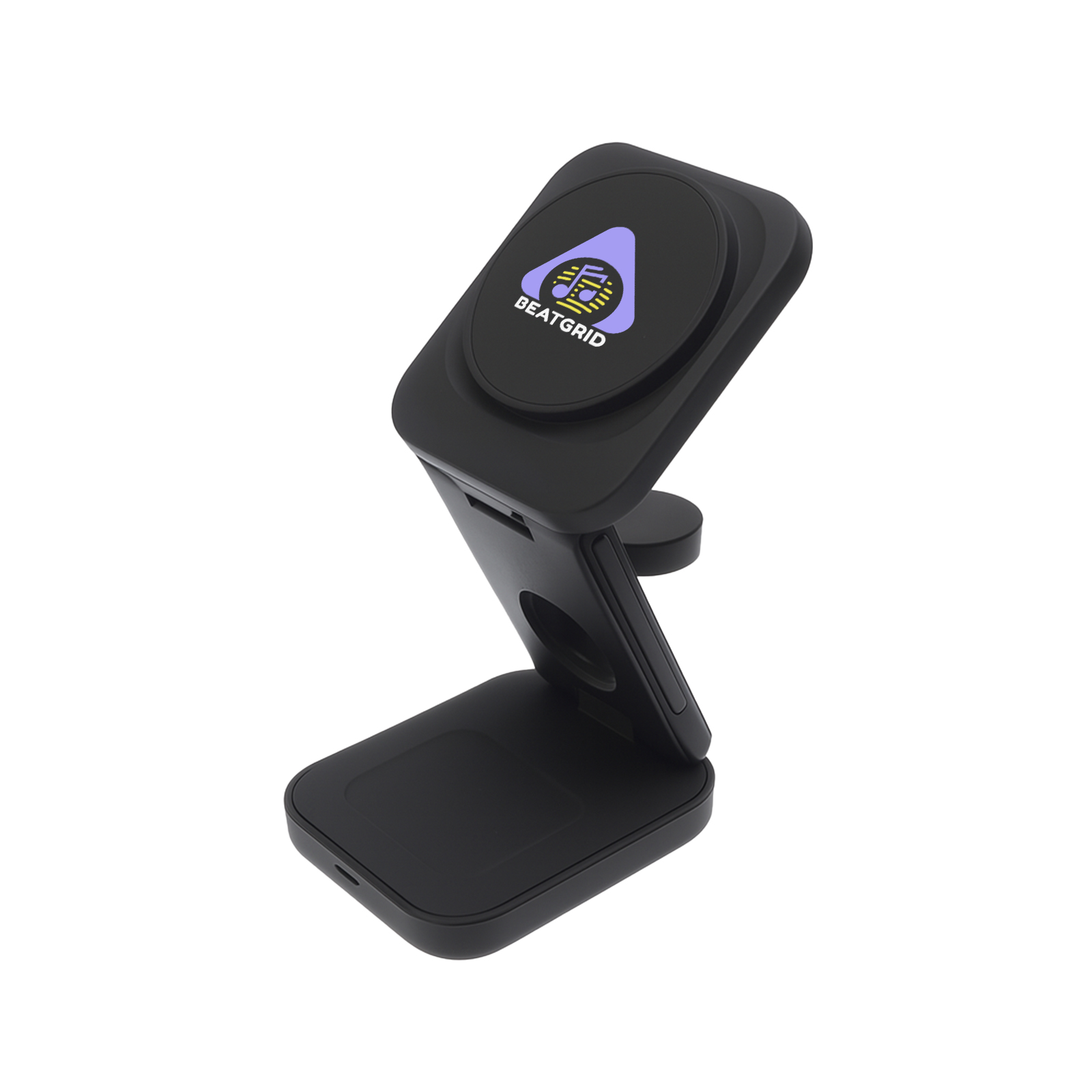 Spartan 3-in-1 Wireless Charger Digitalprintonblack2