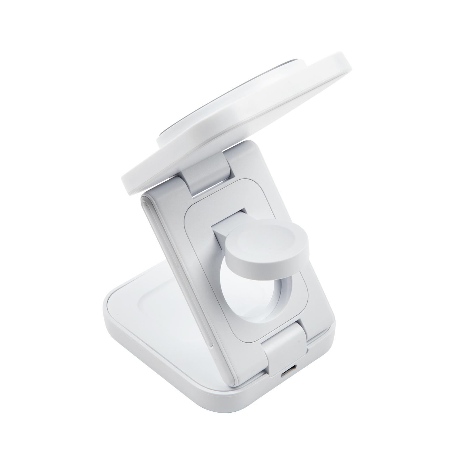 Spartan 3-in-1 Wireless Charger Whiteback1