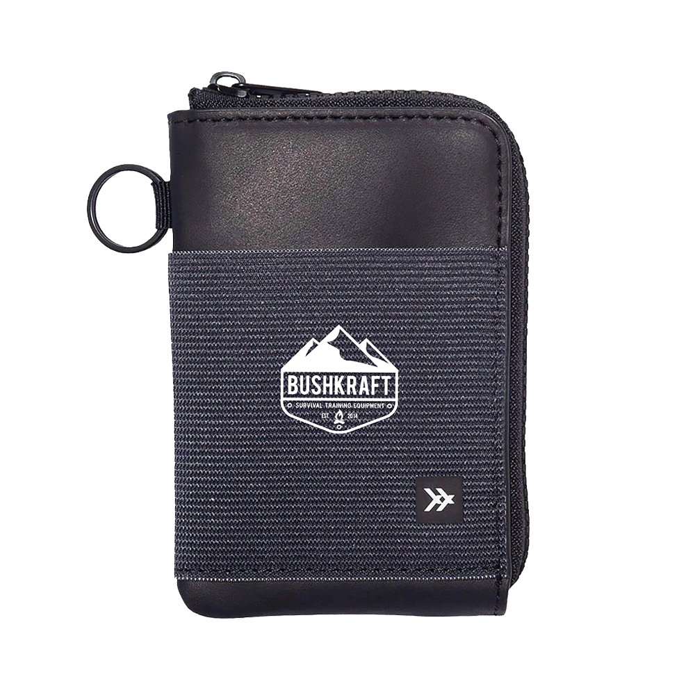 Thread Zipper Wallet Bk Thread Zipper Wallet Bk
