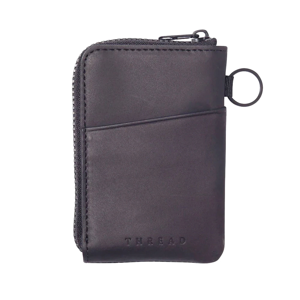 Thread Zipper Wallet Bk Thread Zipper Wallet Bk