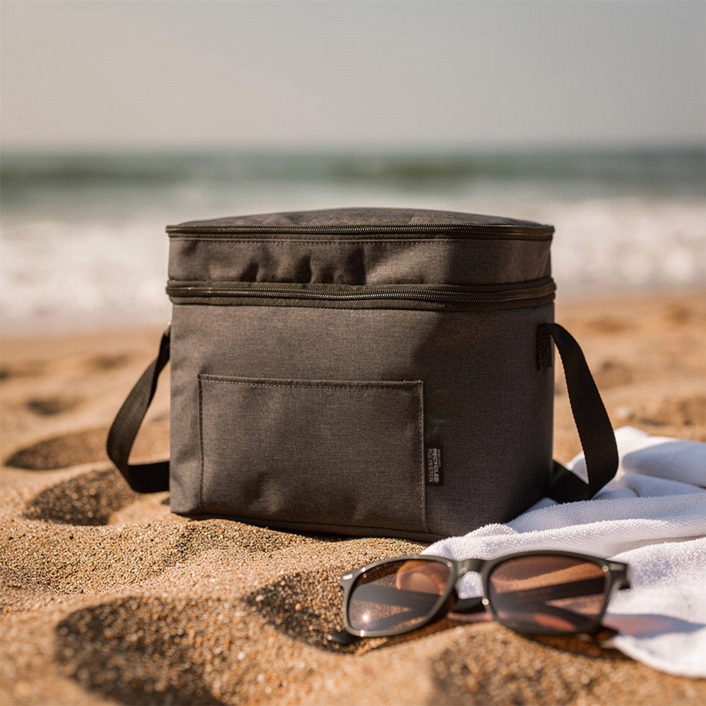 Tundra GRS RPET Double Compartment Cooler Bag 13L Ca Tundra GRS RPET Double Compartment Cooler Bag 13L Ca