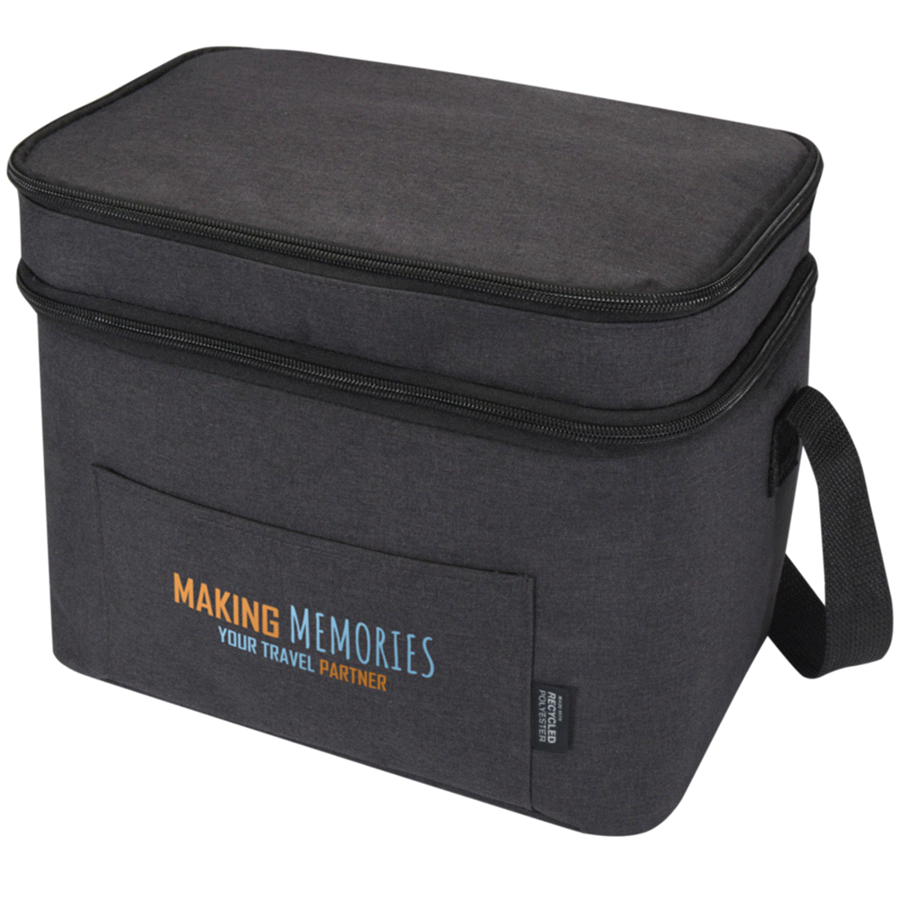 Tundra GRS RPET Double Compartment Cooler Bag 13L Ca Tundra GRS RPET Double Compartment Cooler Bag 13L Ca