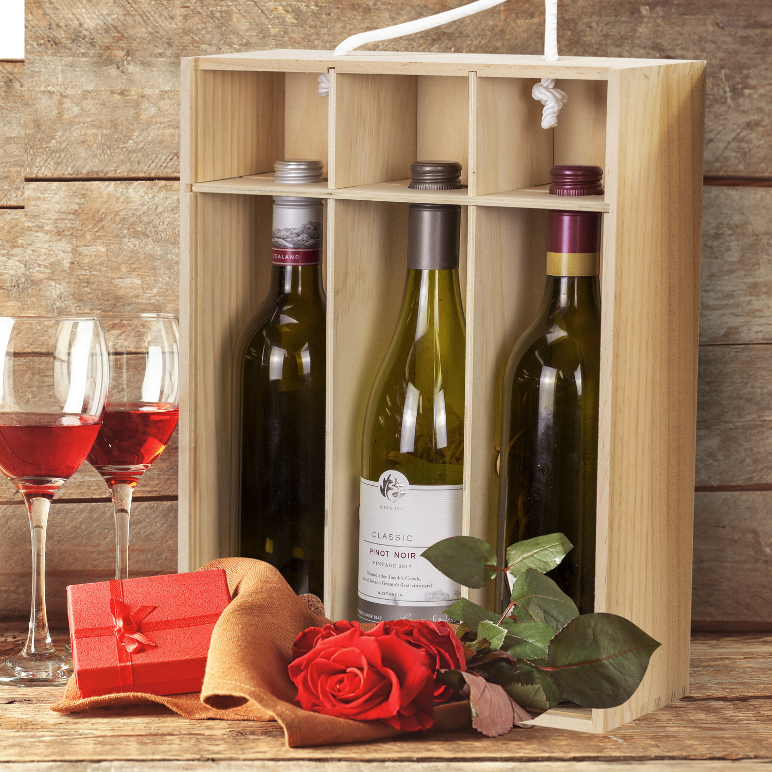 Tuscany Wine Gift Box – Triple Tuscany Wine Gift Box – Triple