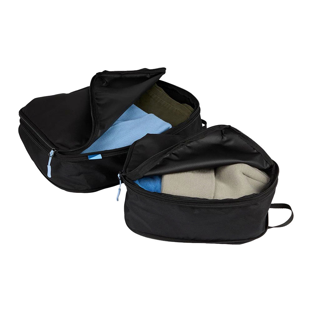 Wander & Roam Compression Packing Cube Set Bk