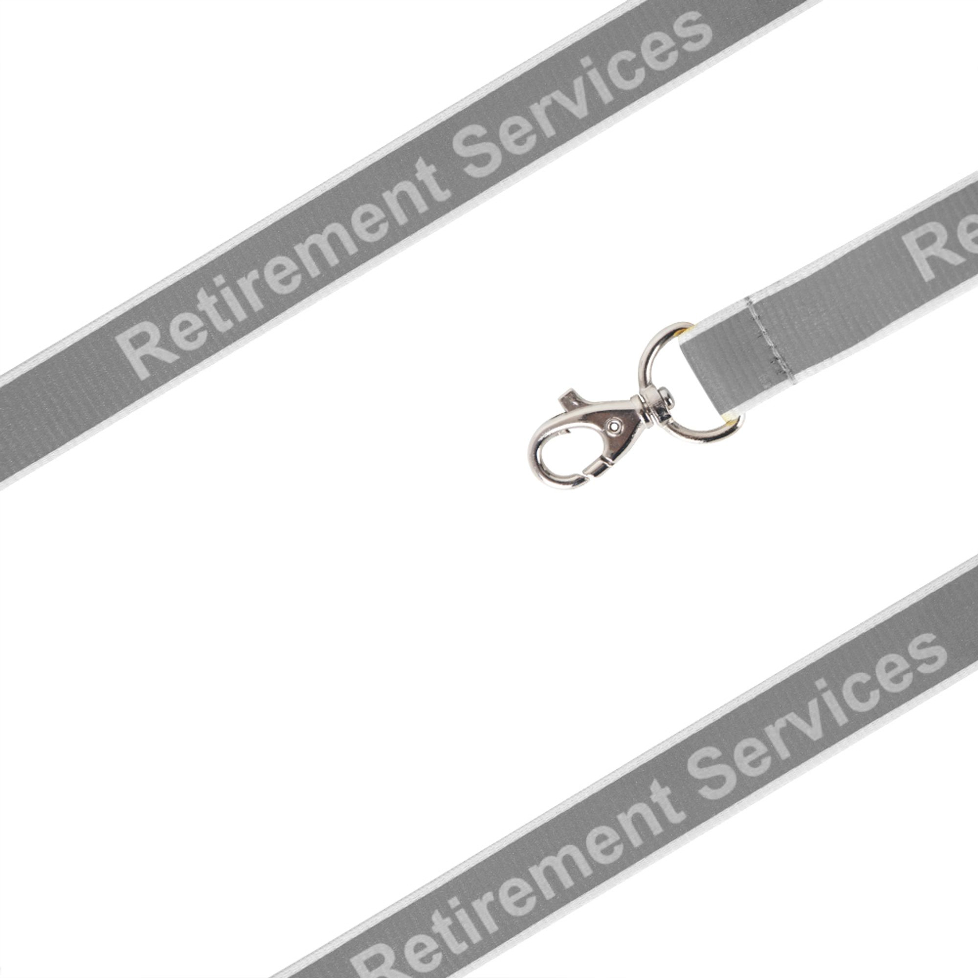 white Safety Lanyard