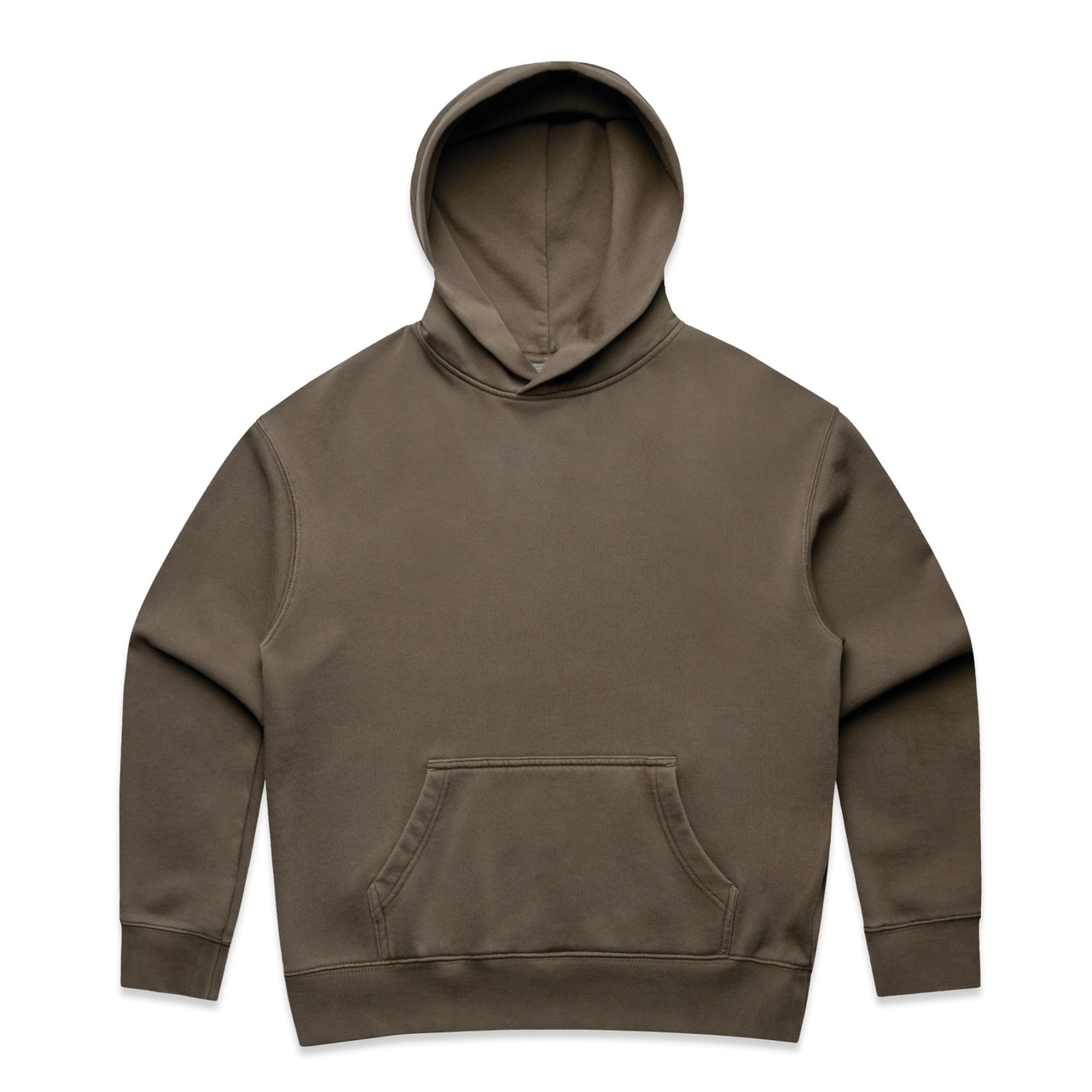 Wo’s Faded Relax Hood Brown