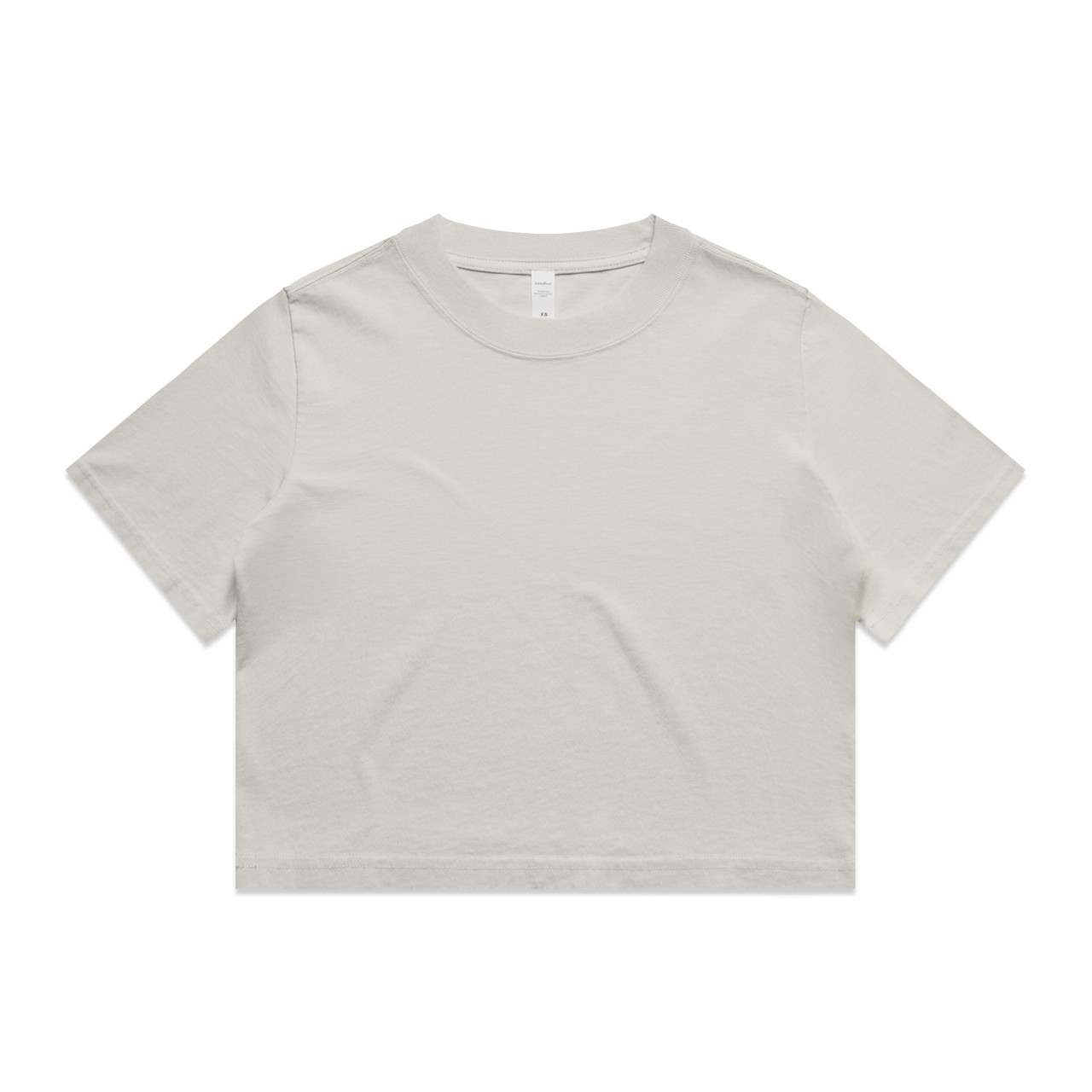 Wo’s Heavy Faded Crop Tee Bone Wo’s Heavy Faded Crop Tee Bone