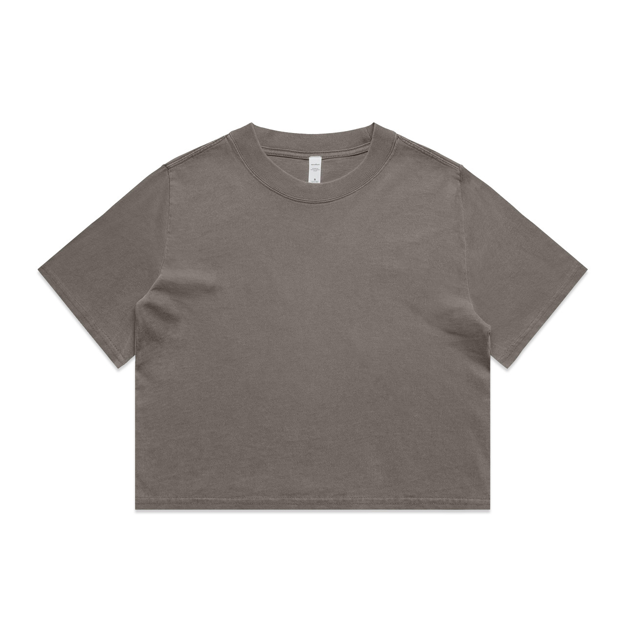 Wo’s Heavy Faded Crop Tee Grey Wo’s Heavy Faded Crop Tee Grey