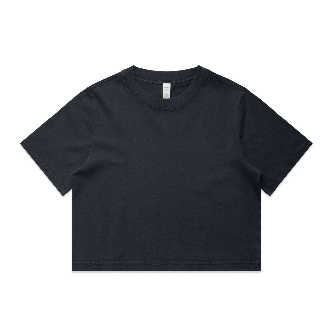 Wo’s Heavy Faded Crop Tee Ink Blue Wo’s Heavy Faded Crop Tee Ink Blue