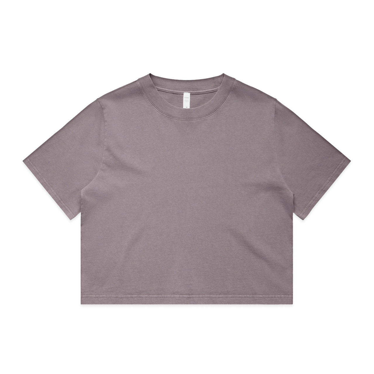 Wo’s Heavy Faded Crop Tee Plum Wo’s Heavy Faded Crop Tee Plum