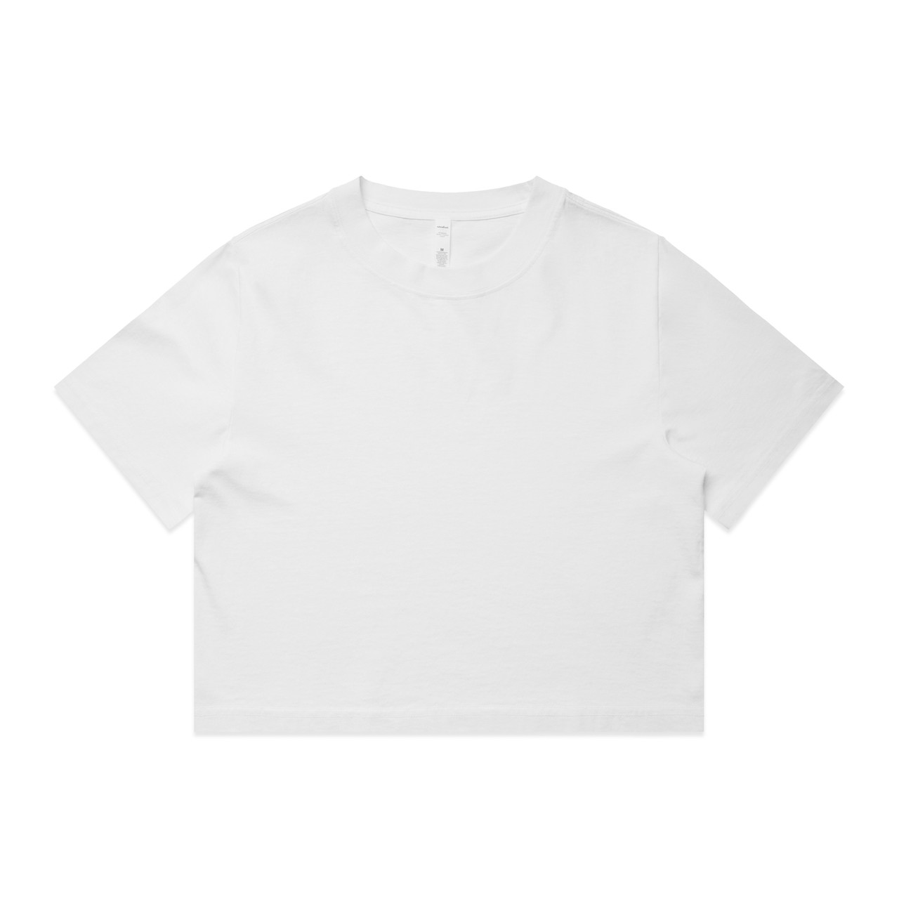 Wo’s Heavy Faded Crop Tee White Wo’s Heavy Faded Crop Tee White