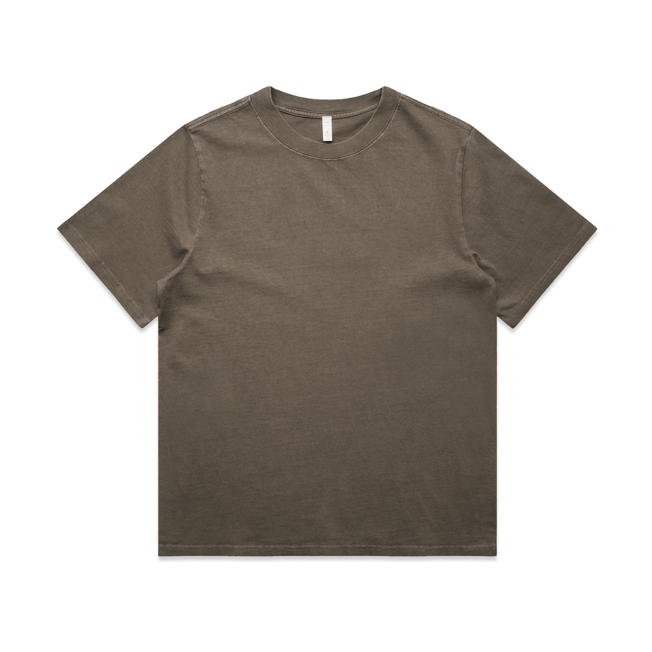 Wo’s Heavy Faded Tee Brown