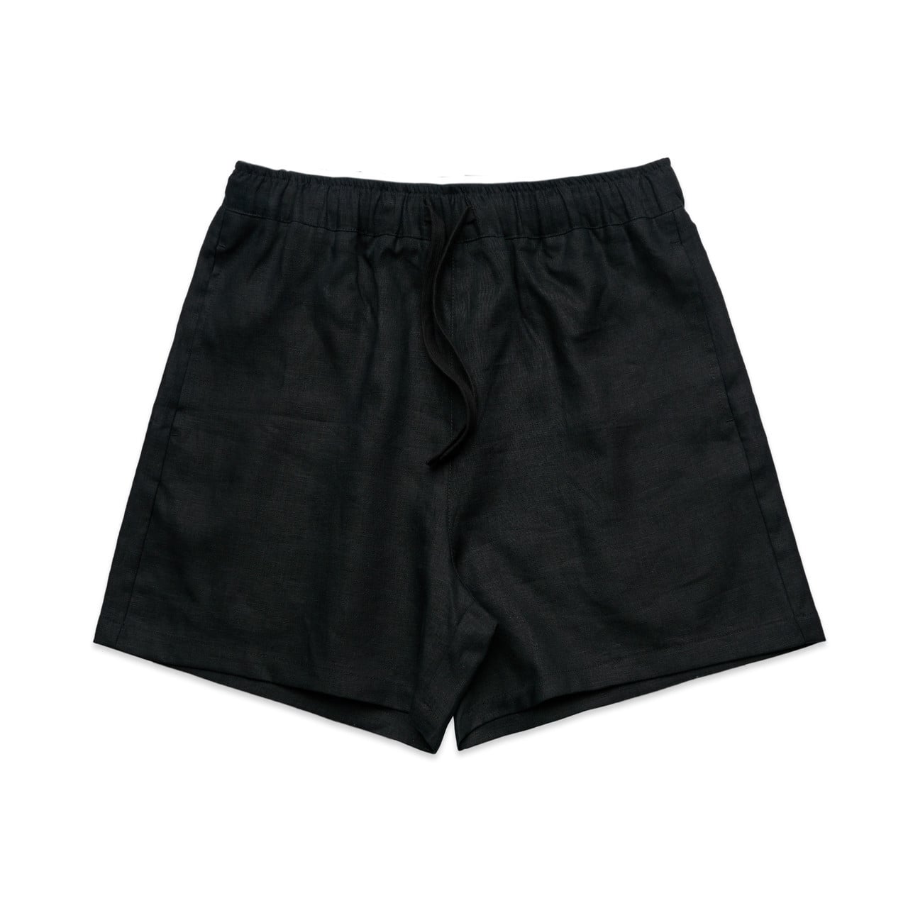 Wo’s Linen Shorts Short Black