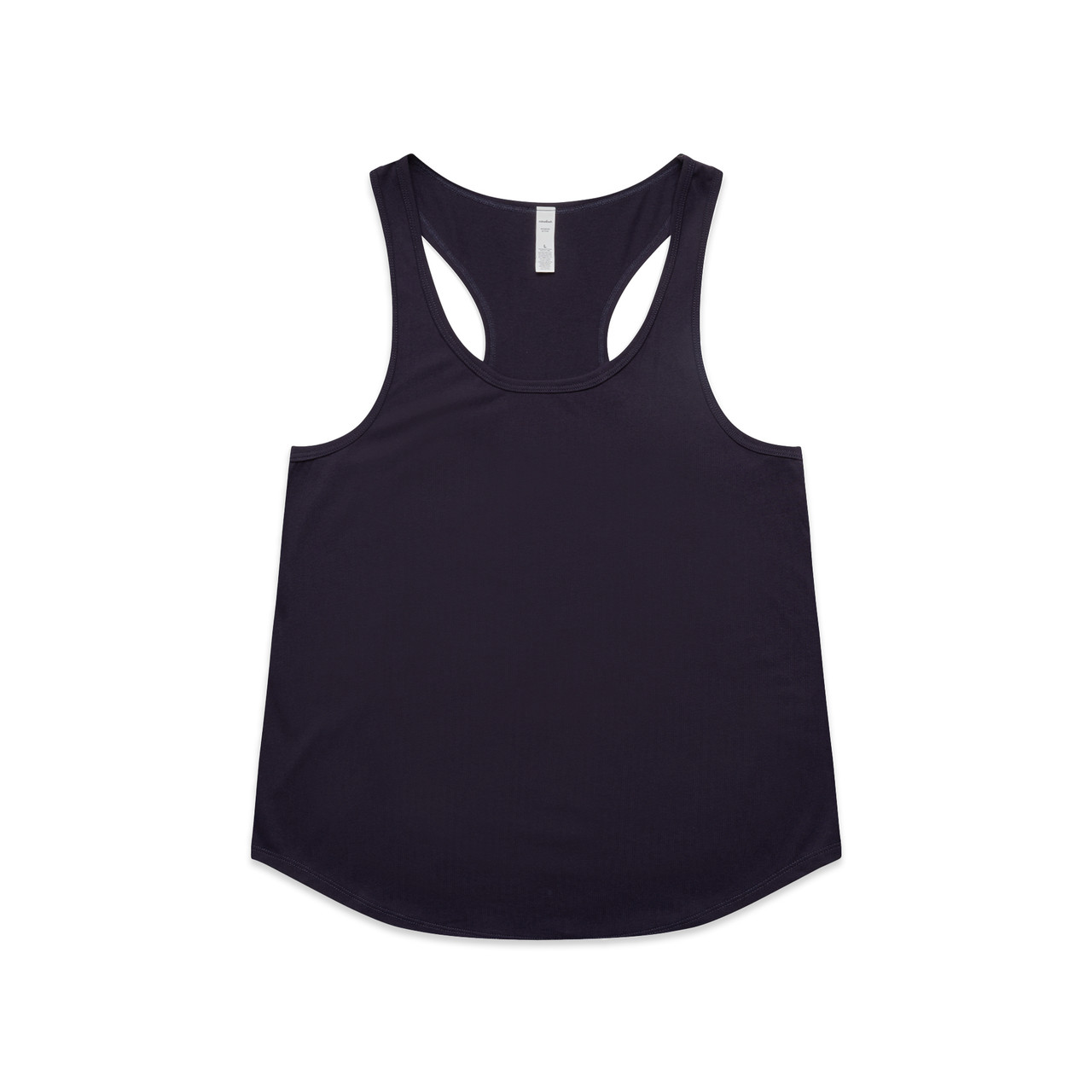 Wo’s Maple Active Blend Racerback Racer Back Ink Blue