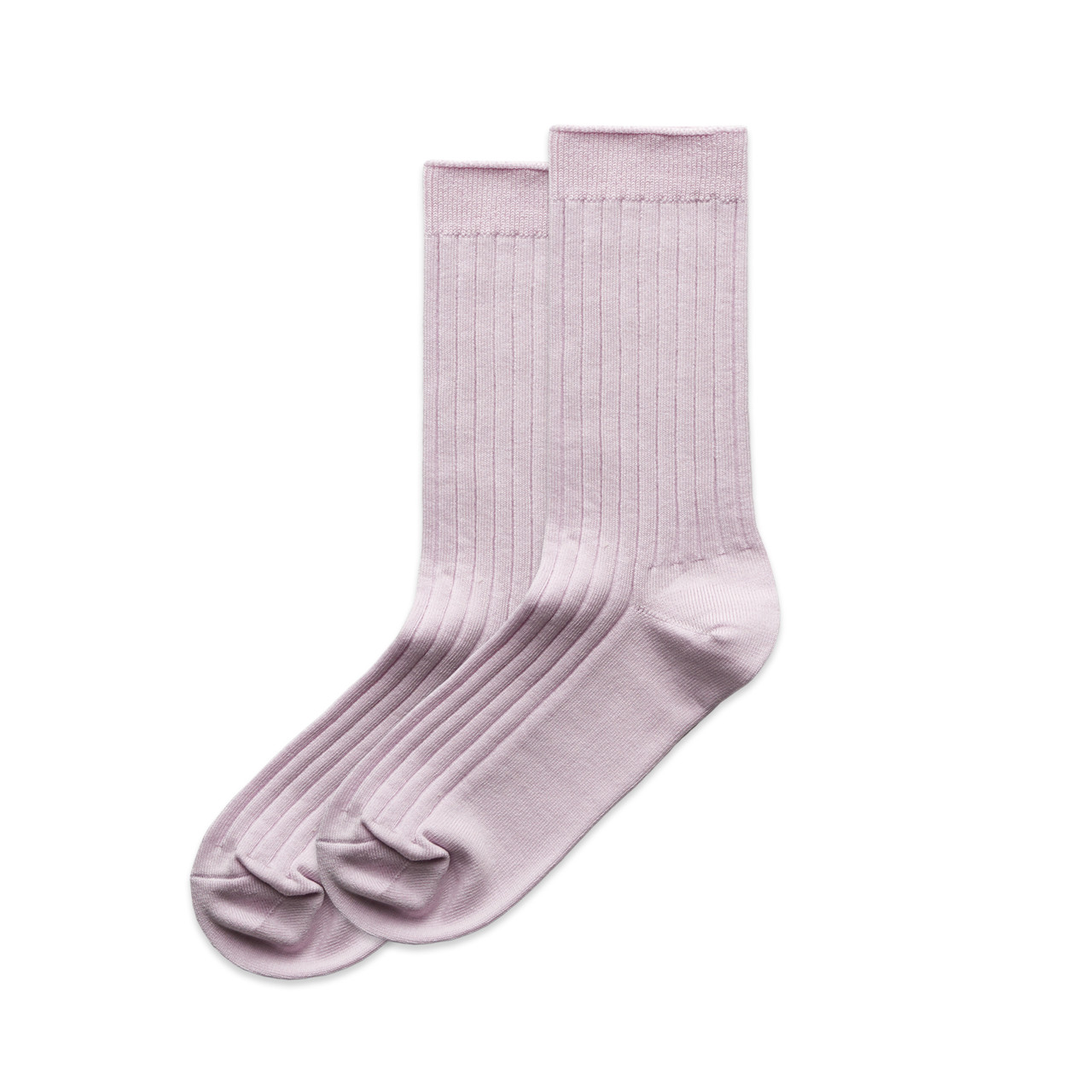 Wo’s Rib Socks (2 Pairs) Orchid