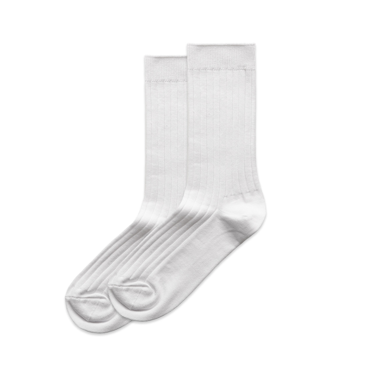 Wo’s Rib Socks (2 Pairs) White
