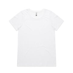 Wo's Shallow Scoop Tee